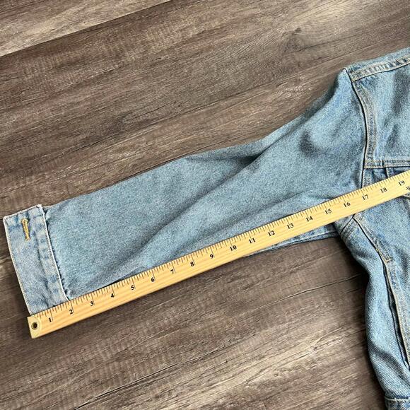 Vintage 90s GUESS Denim Jacket -- Vintage Unisex i3 - Picture 5 of 7